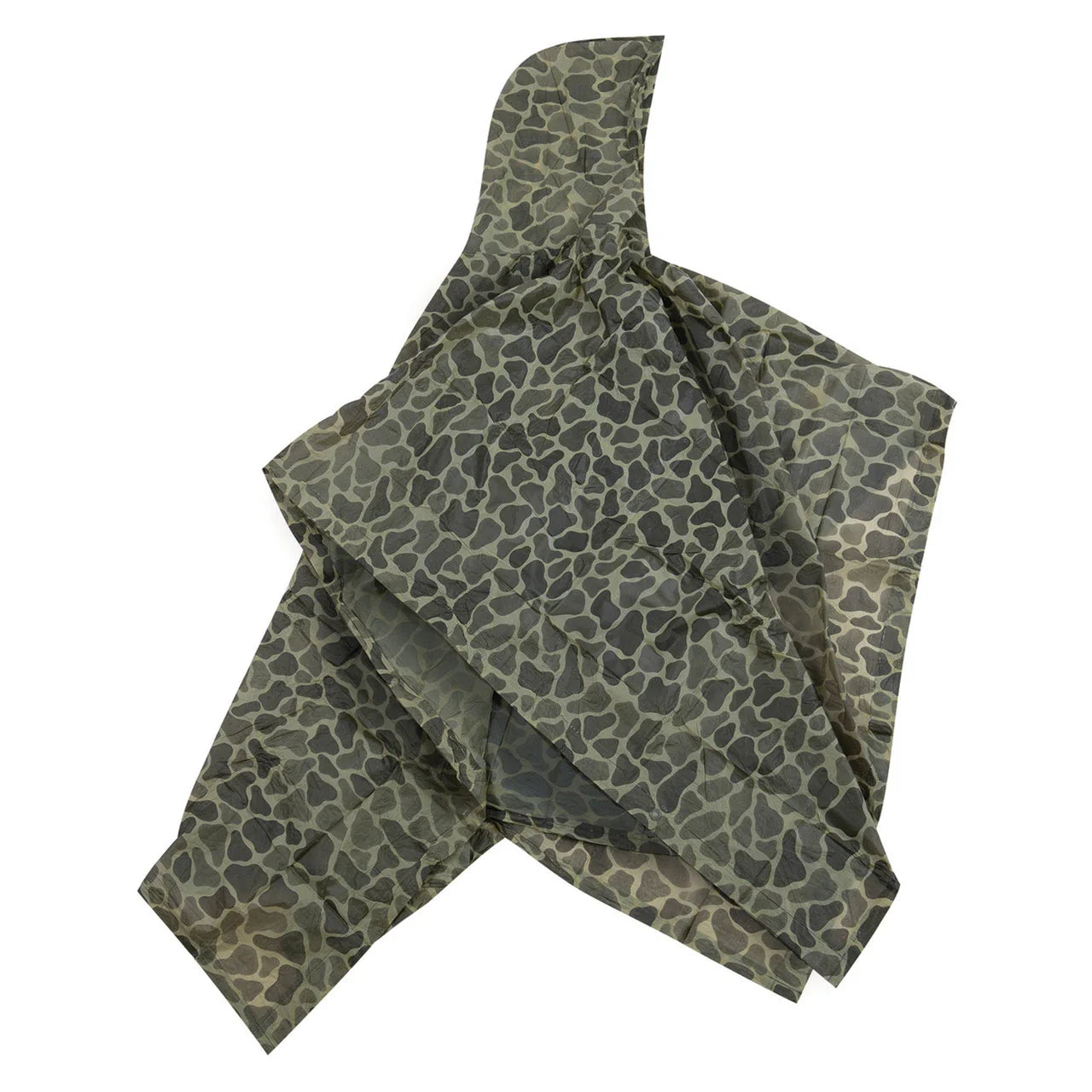 Vinyl Camo Poncho - 52" X 80"