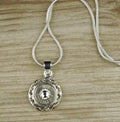 9mm Luger Bullet Filigree Necklace