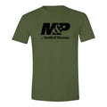 M&P by Smith & Wesson® Men's Authentic Logo Short Sleeve Tee in Military Green