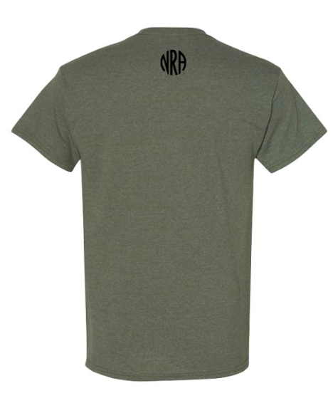 NRA® Men's Faith, Family, Firearms NRA Premium Tee in OD Heather