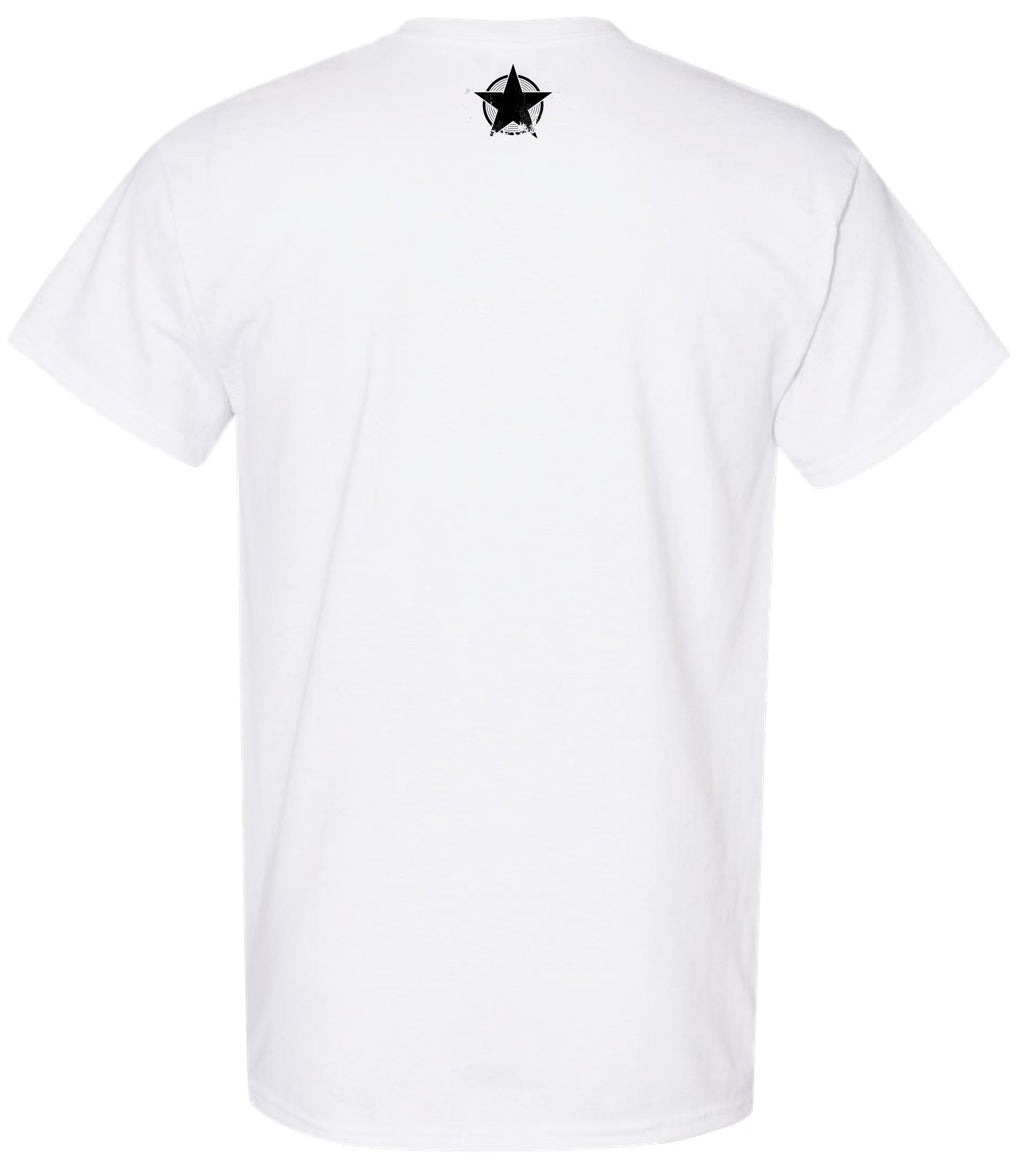 Kick Brass - Never Surrender Premium Tee in White