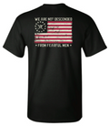Kick Brass - We Are Not Descended From Fearful Men Premium Tee in Black