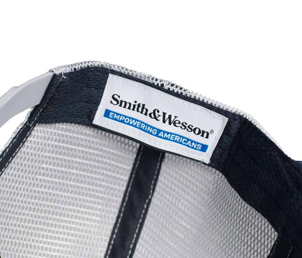 Smith & Wesson® American Flag Patch Ripstop Trucker Cap