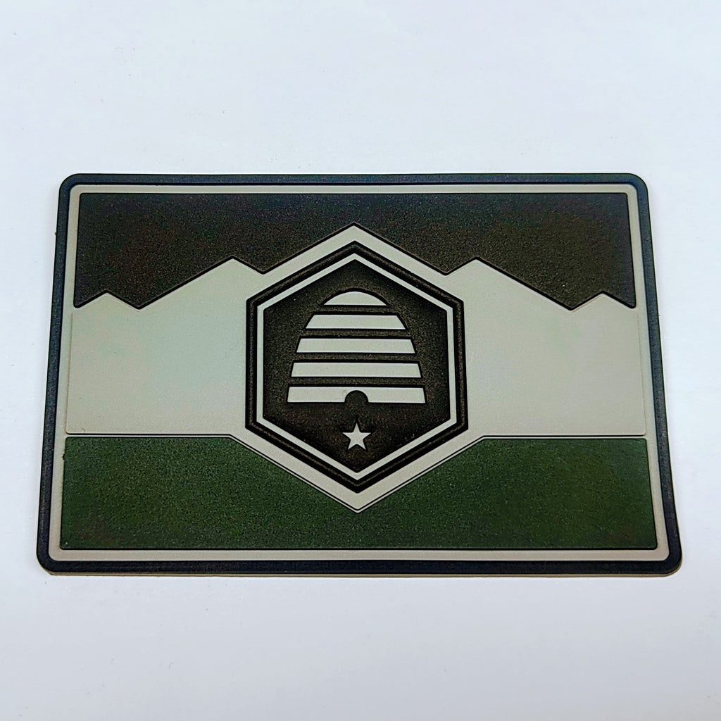 Urban Camo State Flag - PVC Patches
