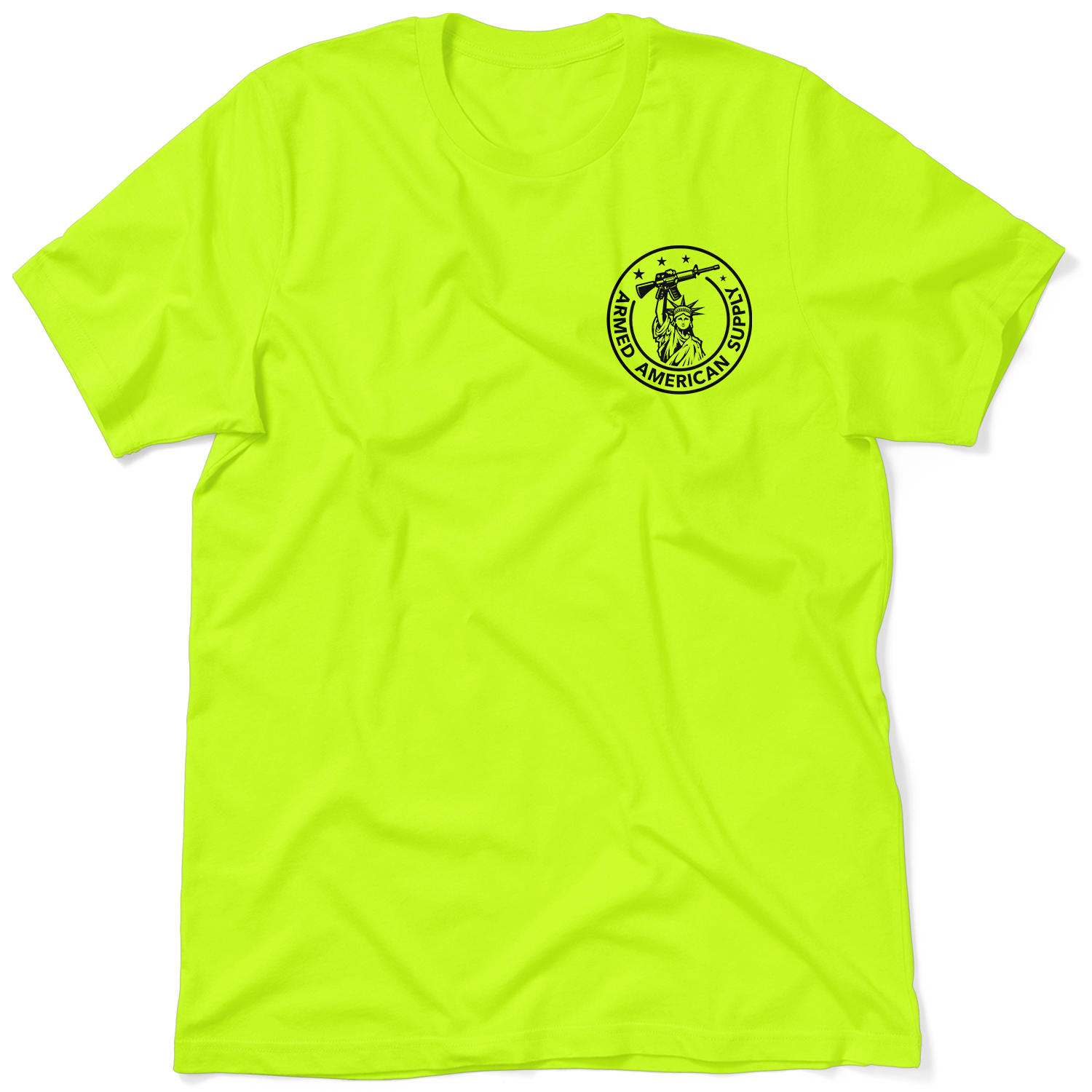 Balls - Safety Yellow T-Shirt