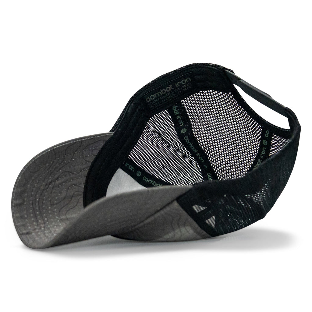 Addicted To Iron Patch Tactical Ripstop Mesh Snapback Hat