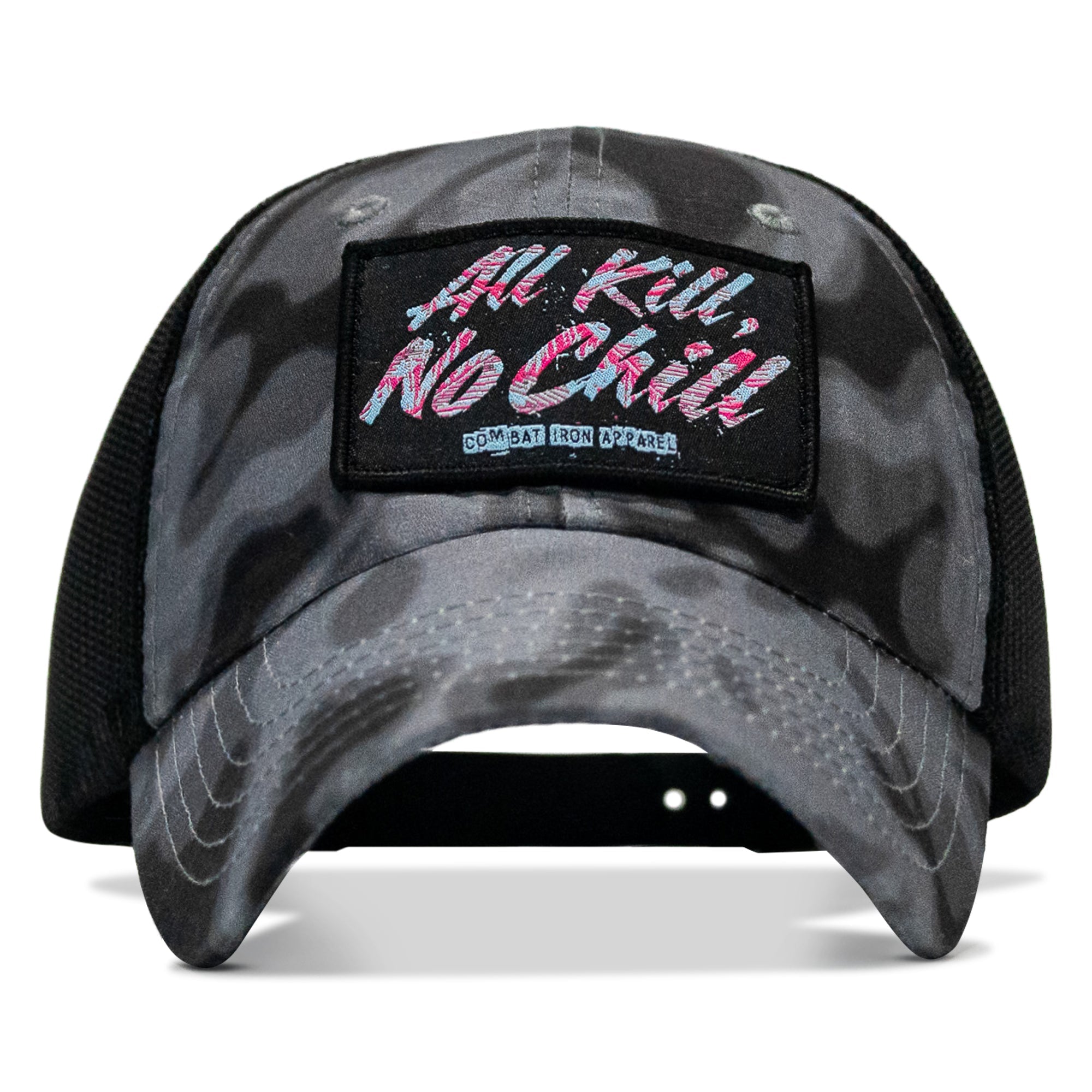 All Kill No Chill Patch Tactical Ripstop Mesh Snapback Hat
