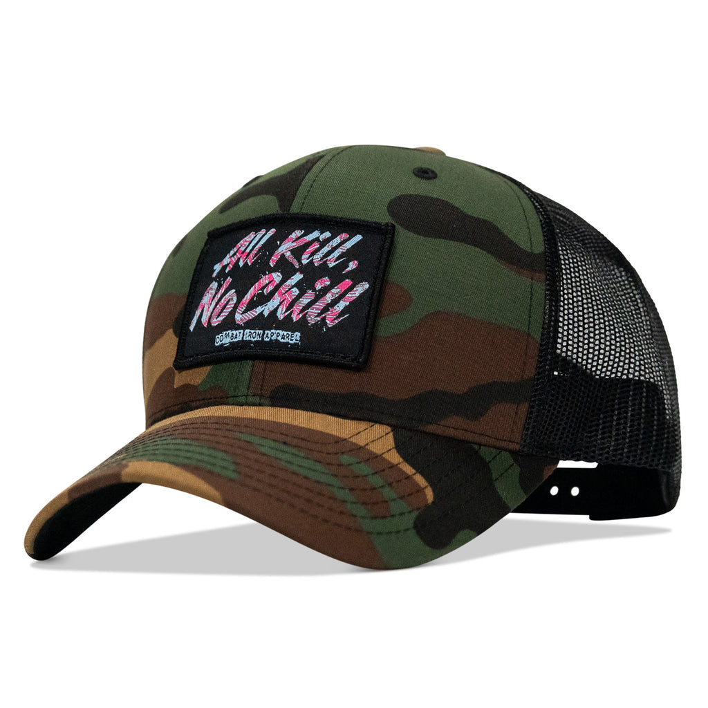 All Kill No Chill Patch Snapback Hat