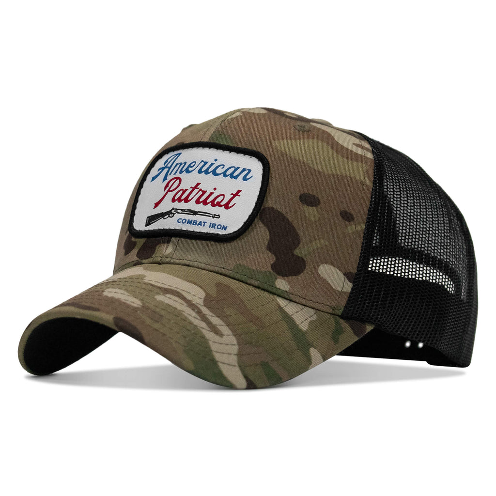 American Patriot Patch Snapback Hat