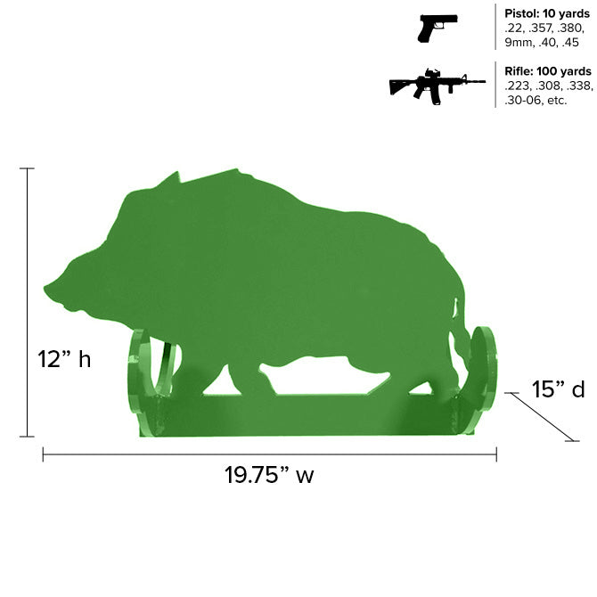 Rockin’ Boar 3/8" AR500