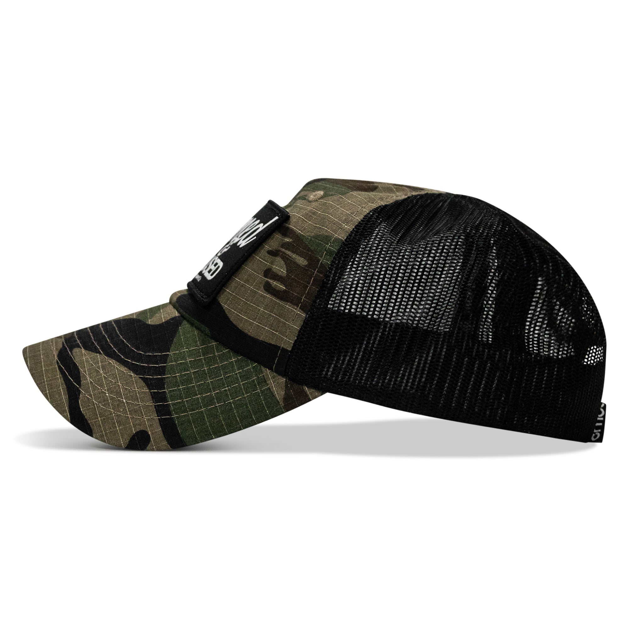 Armed & Aroused Patch. Tactical Ripstop Mesh Snapback Hat