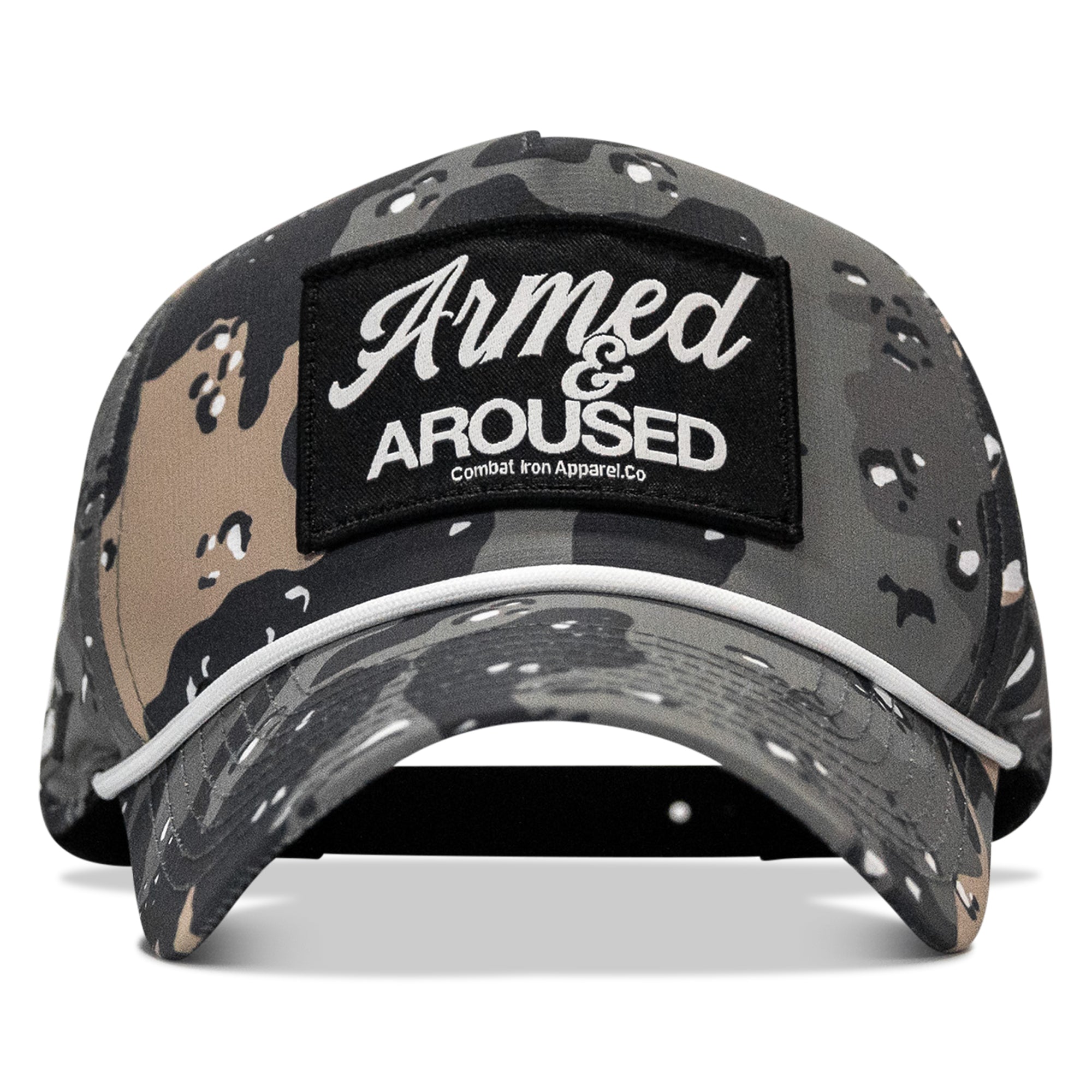 Armed & Aroused Patch Weekender Snapback