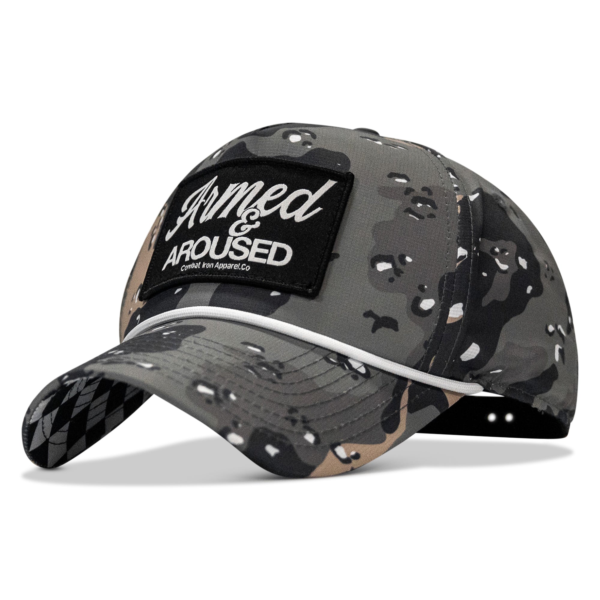 Armed & Aroused Patch Weekender Snapback