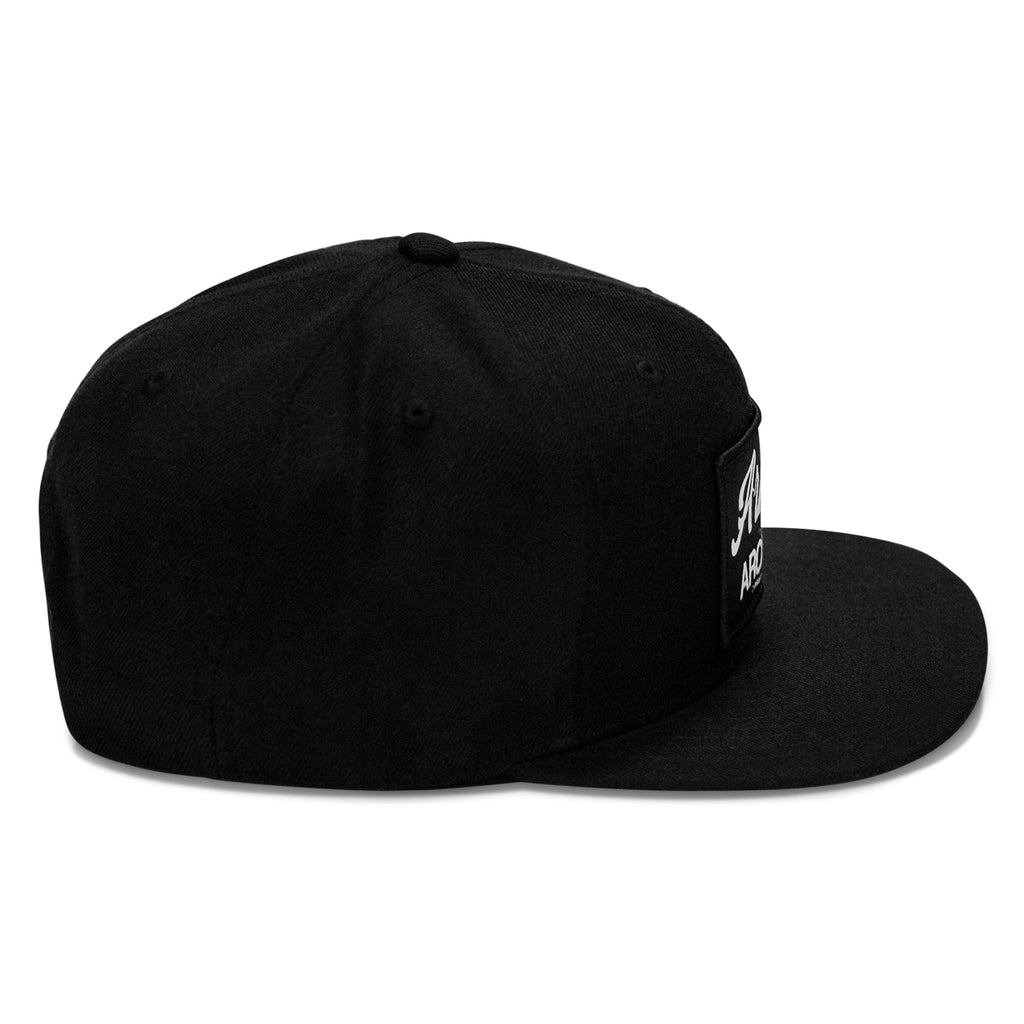 Armed & Aroused Patch Flatbill Snapback Hat