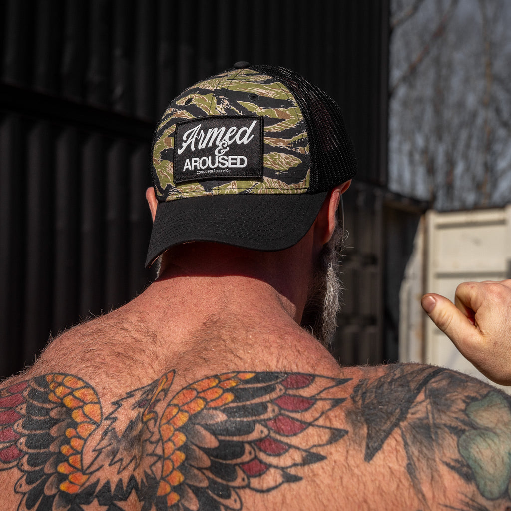 Armed & Aroused Patch Original Ripstop Snapback Hat