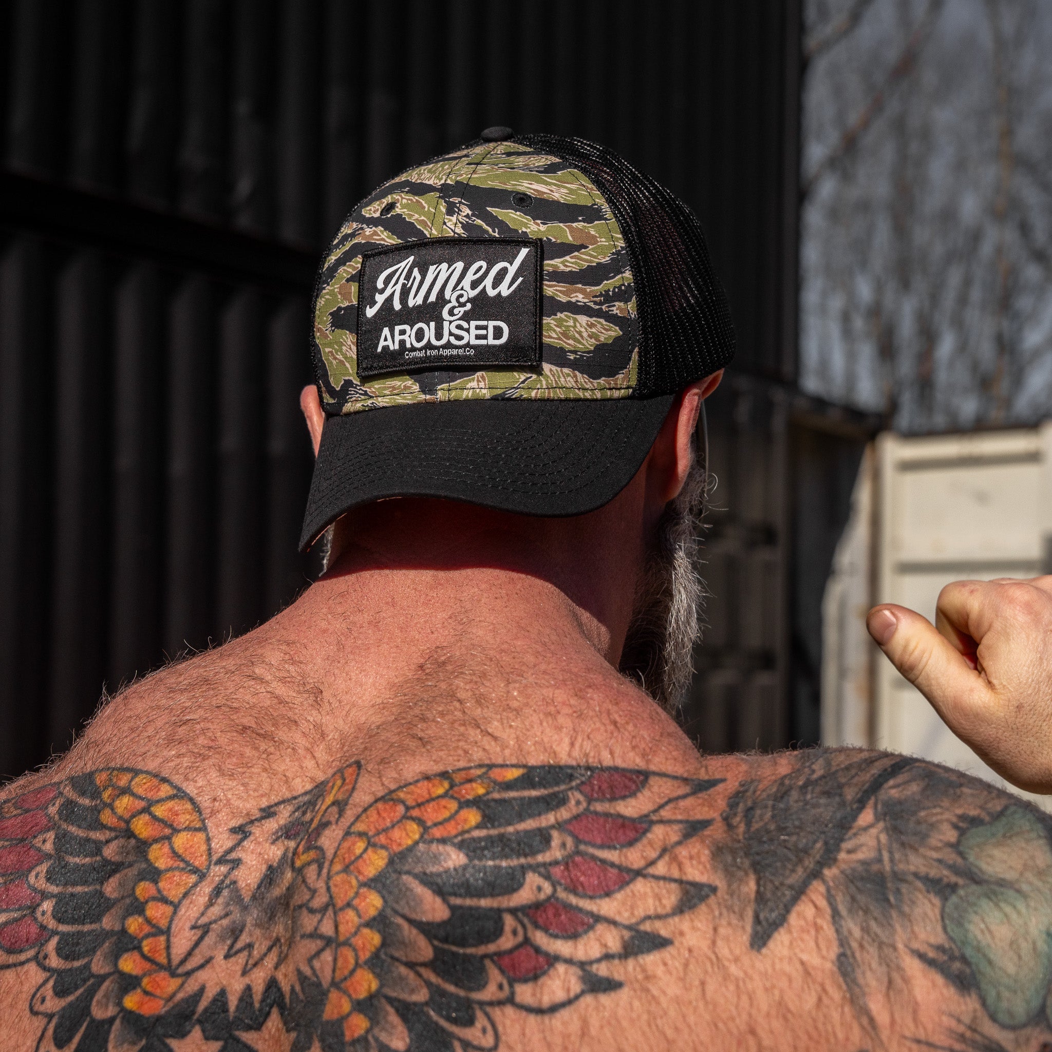 Armed & Aroused Patch Original Ripstop Snapback Hat
