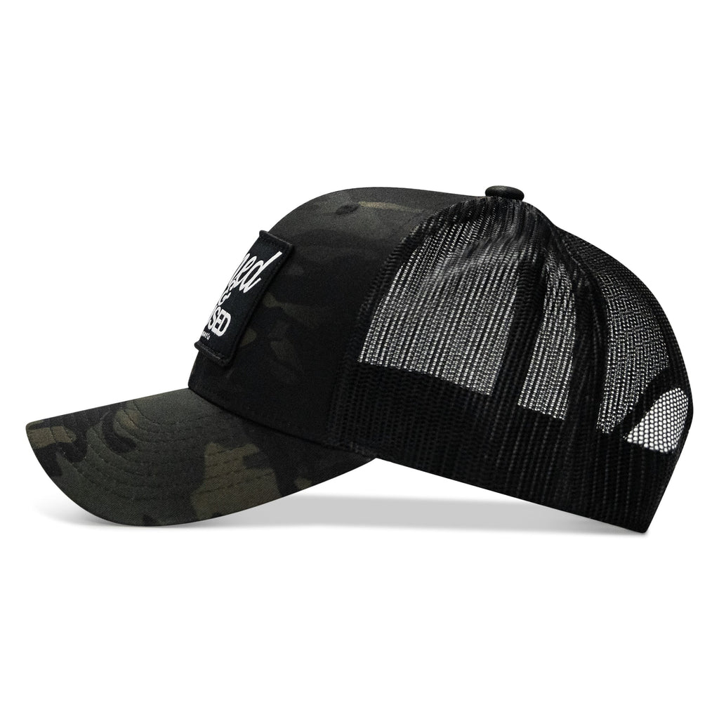 Armed & Aroused Patch Snapback Hat