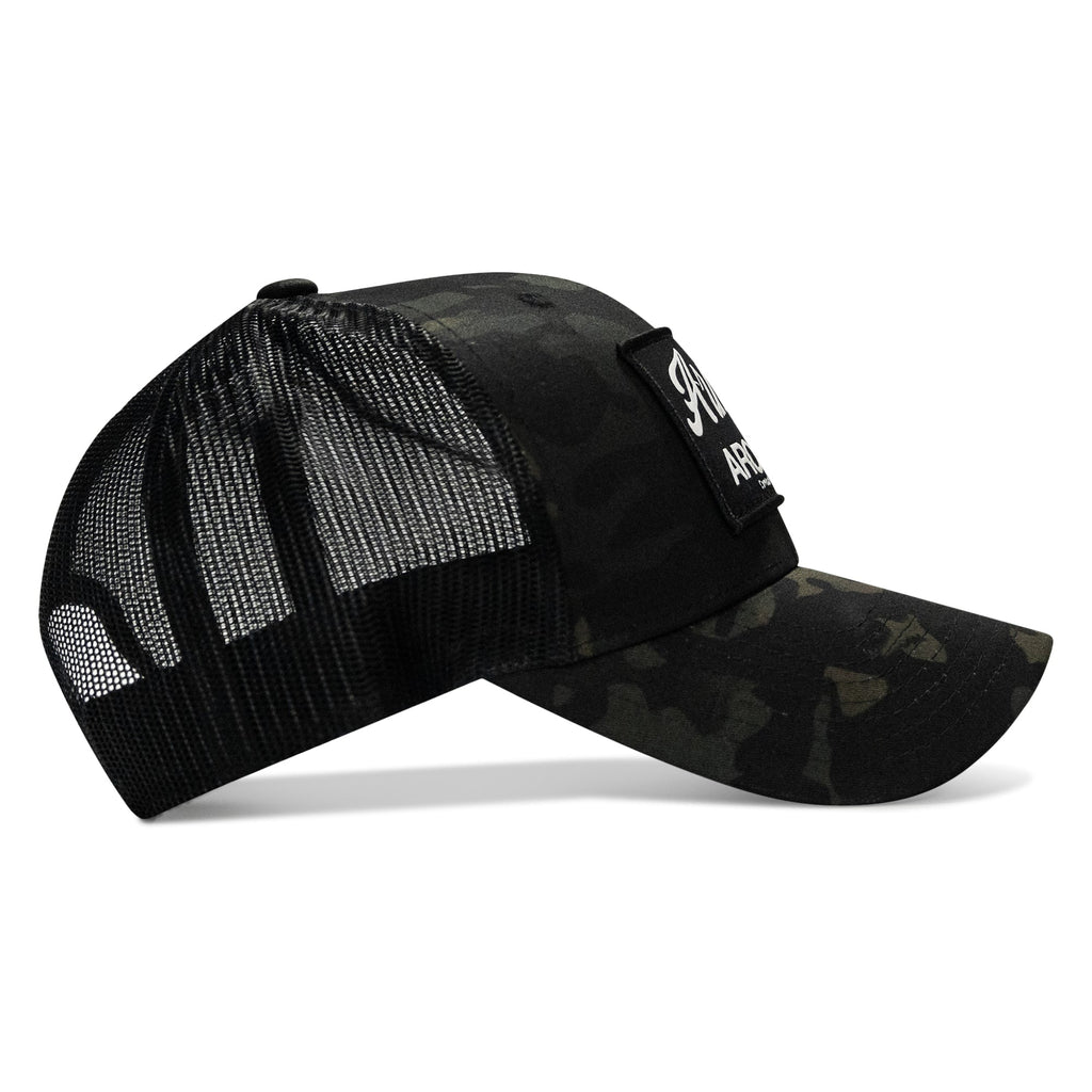 Armed & Aroused Patch Snapback Hat