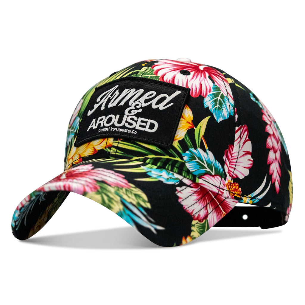 Armed & Aroused Patch Snapback Hat