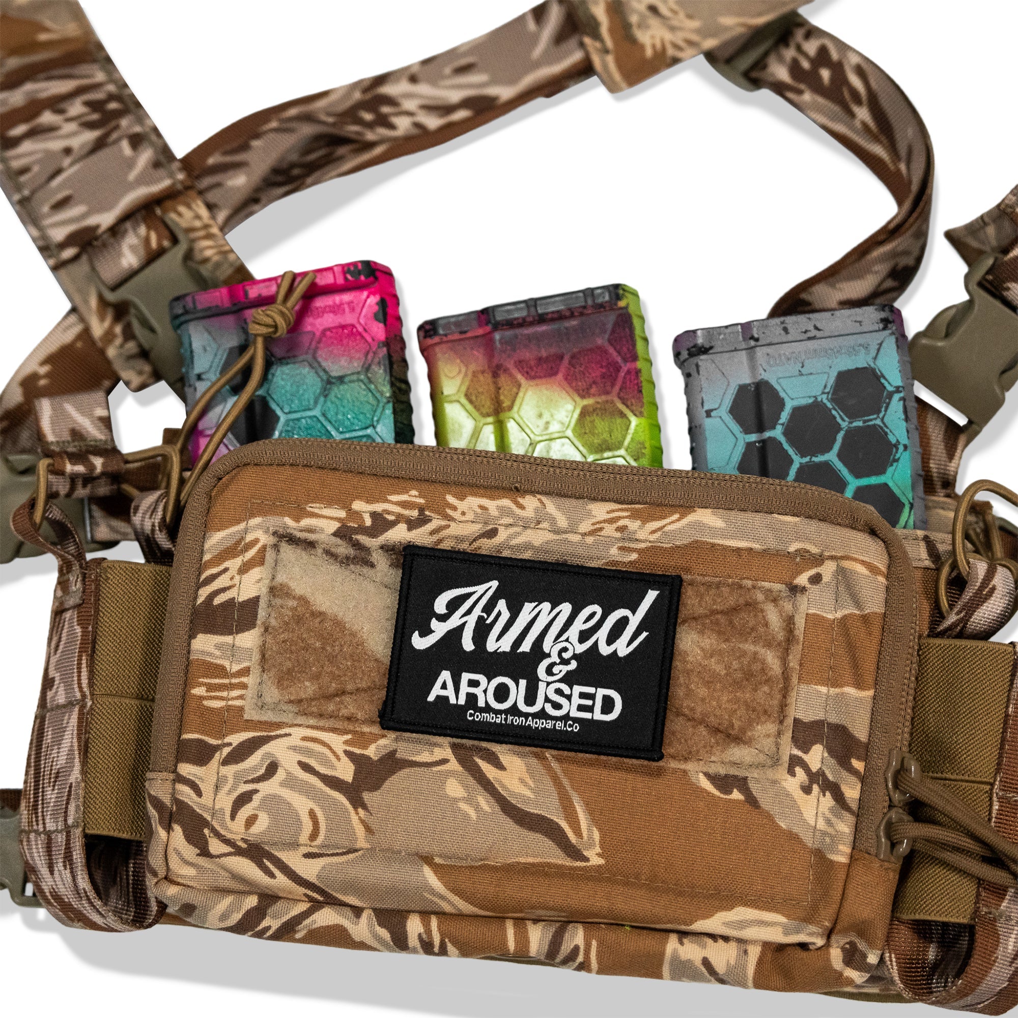 Armed & Aroused Velcro Patch