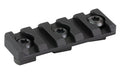 Arisaka Defense Low Profile Rail -  Fits Picatinny M-LOK -  5 Slot -  Anodized Finish -  Black