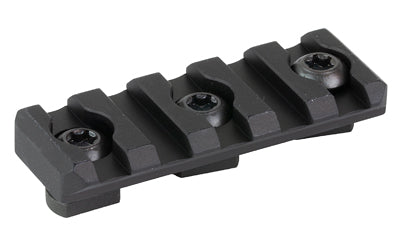 Arisaka Defense Low Profile Rail -  Fits Picatinny M-LOK -  5 Slot -  Anodized Finish -  Black