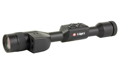 ATN Corp X-Sight 5 |  Day/Night Hunting Rifle Scope |  3-15X |  Matte Finish |  Black |  30mm Tube |  Multi Reticle |  Integrated Laser Range Finder