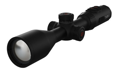ATN Corp ThOR 6 Elite |  Thermal Rifle Scope |  3-24X Magnification |  50mm Objective |  30mm Main Tube |  Multiple Reticles |  Black |  Includes Carry Case and Charging Cable