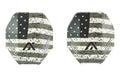 AXIL MX Plate |  Fits MX Pro/Electronic/Passive Earmuffs |  |  Freedom American Flag Print
