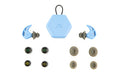 AXIL X20 |  Earplugs |  Black |  Includes (3) Silicon Tips |  (2) Foam Tips and Pocket Carry Case