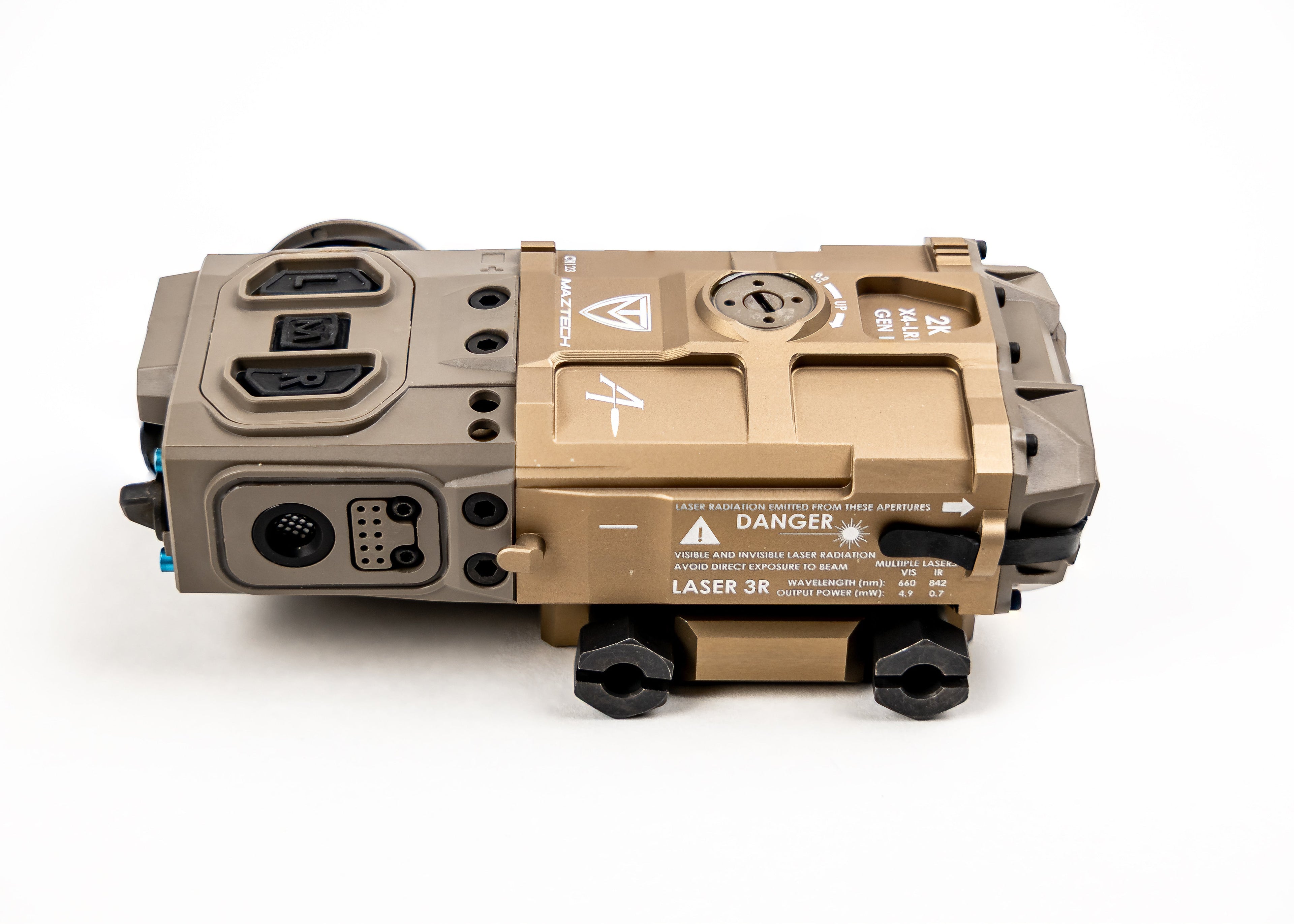 Maztech X4-LRF Gen 2 - Improved Up to 16,400 Yards Ranging & Ballistic Solver - Enhanced Laser Precision