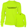 Allegedly - Long Sleeve Safety Yellow Hi-Vis