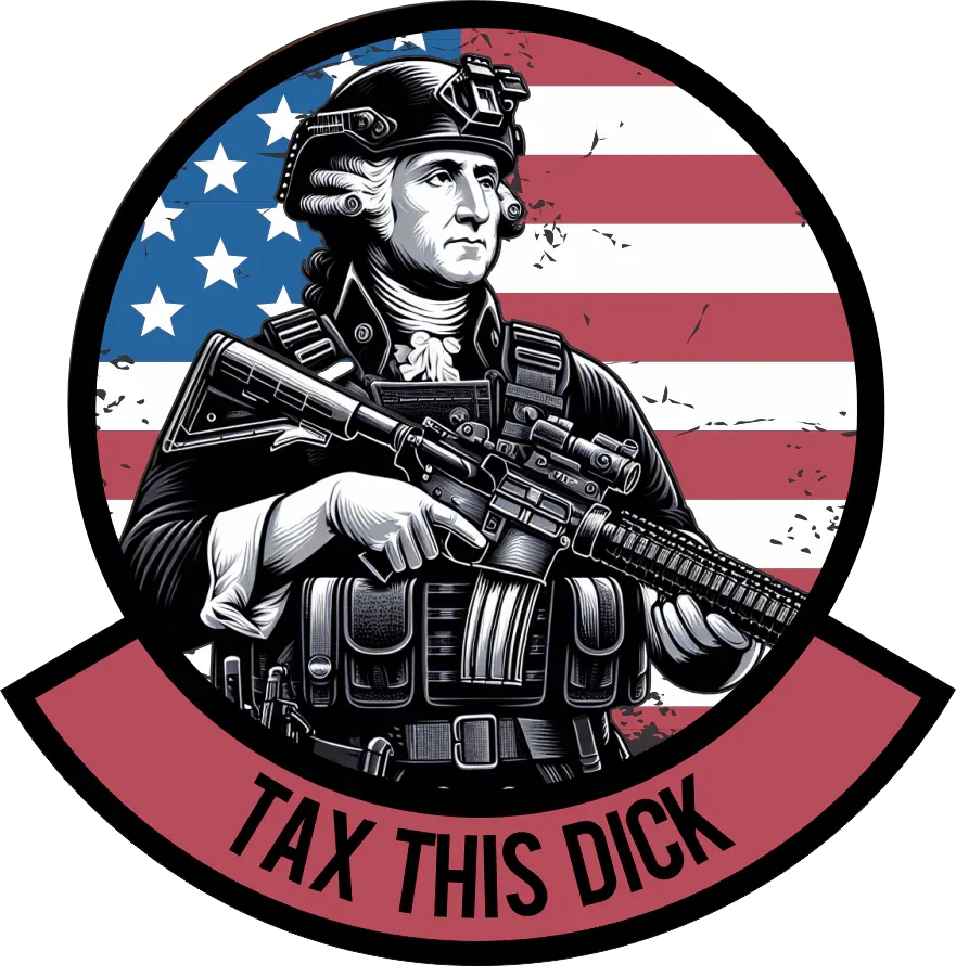 STICKER - April 2025 POTM - Tax This Dick - 3.5" Sticker