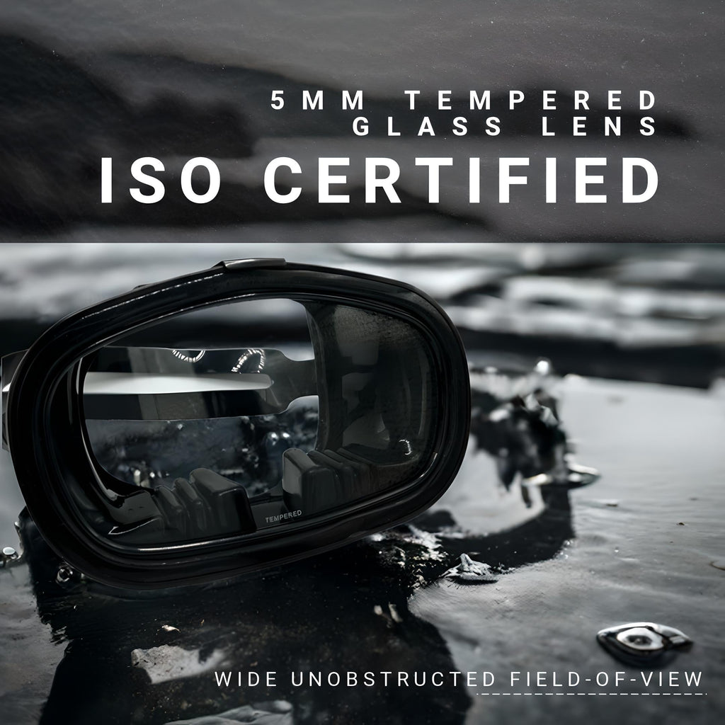 ATACLETE Bermuda High-Volume, Pararescue Dive Mask