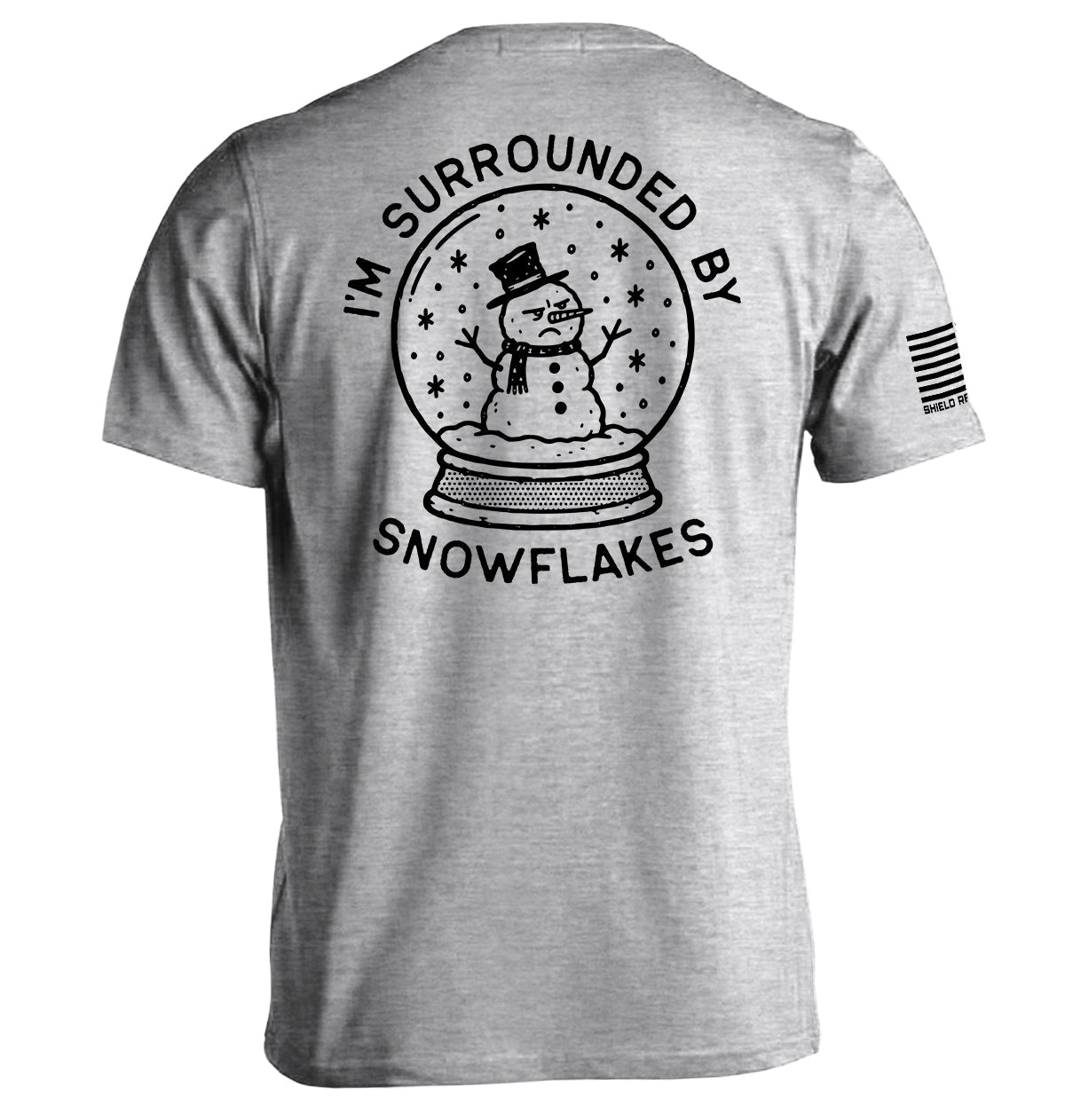 I'm Surrounded by Snowflakes Snowglobe