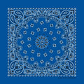 Royal Blue Paisley Print Bandana