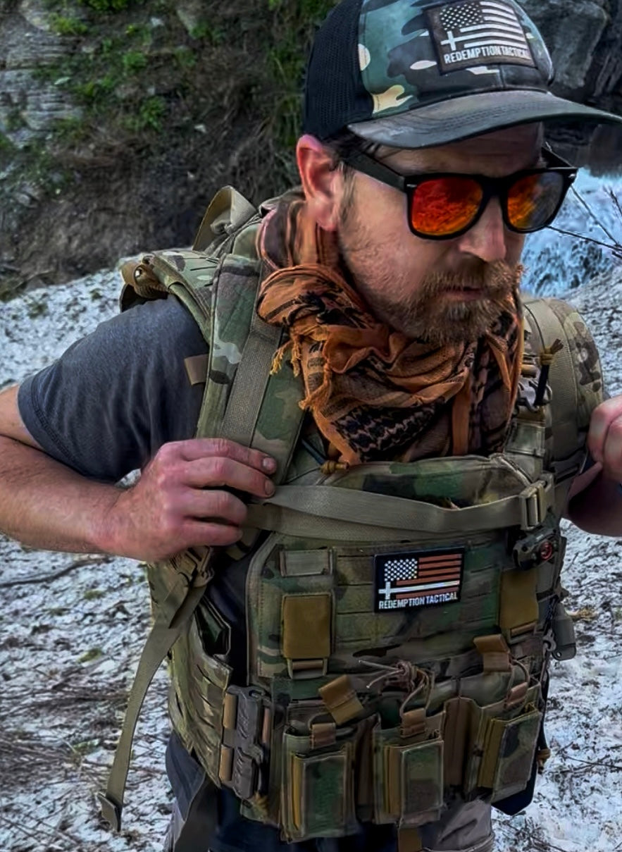 Redemption Tactical CRUSADER 2.0® ARMOR FULL KIT COMBO PACKAGE LIGHTWEIGHT LEVEL IV  (2) 10x12 Front/Back Plates (2) 6x8 Side Plates (Level III PE)
