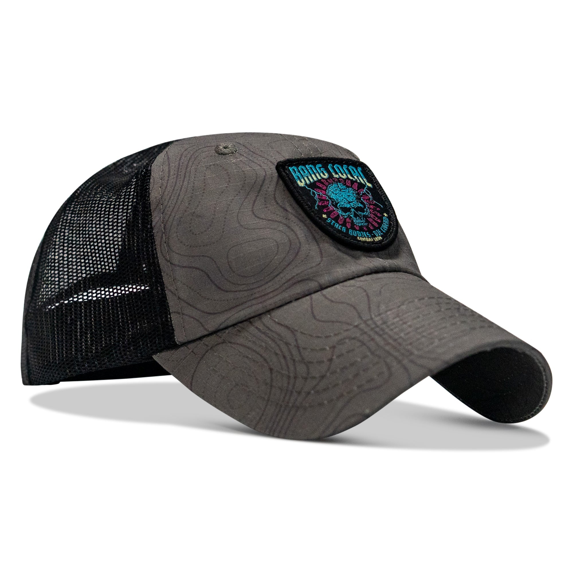 Bang Local Patch Tactical Ripstop Mesh Snapback Hat