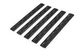 Bravo Company  5.5" MCMR Rail Panel Kit |  M-LOK Compatible |  5 pack |  Black