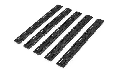 Bravo Company  5.5" MCMR Rail Panel Kit |  M-LOK Compatible |  5 pack |  Black