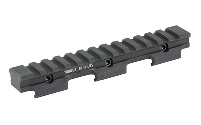 Bravo Company A/T 525-13 Optic Riser |  Fits Picatinny |  5.75" Long |  0.525" Height |  Anodized Finish |  Black