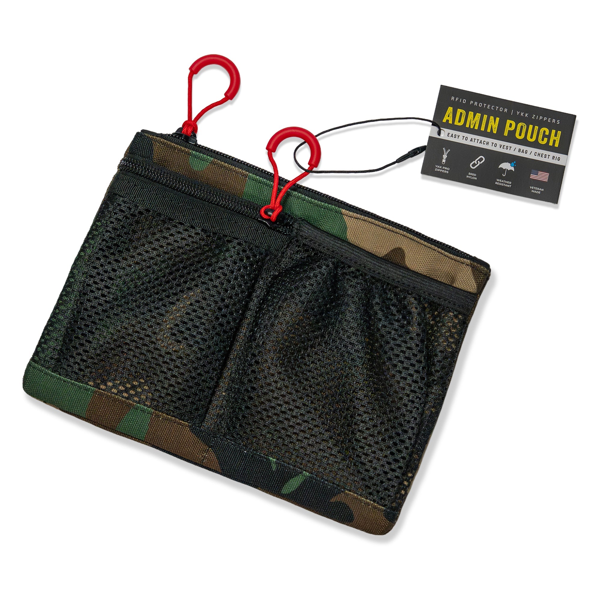 Admin Quick Attach RFID Pouch