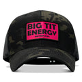 Big Tit Energy Pink Patch Snapback Hat