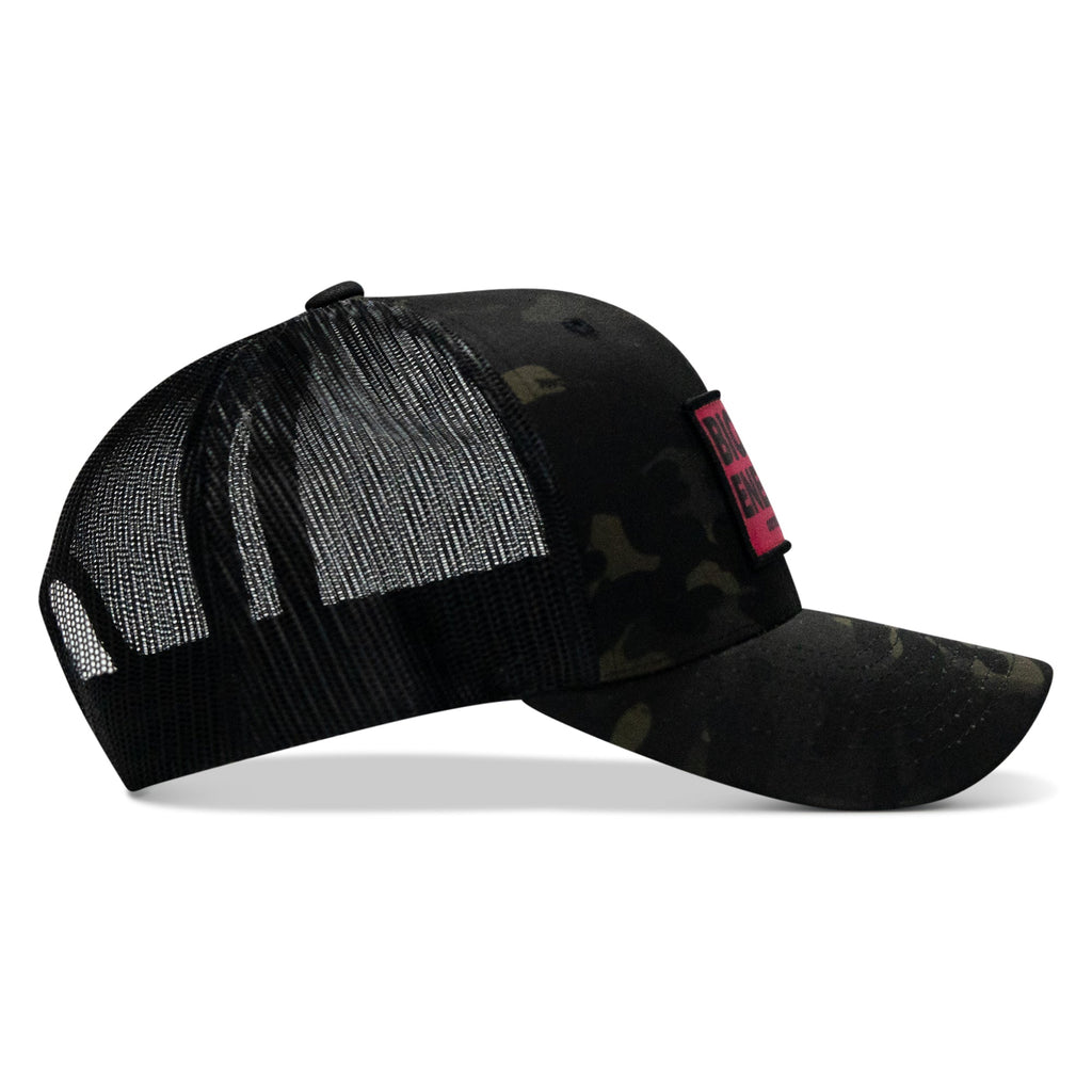 Big Tit Energy Pink Patch Snapback Hat