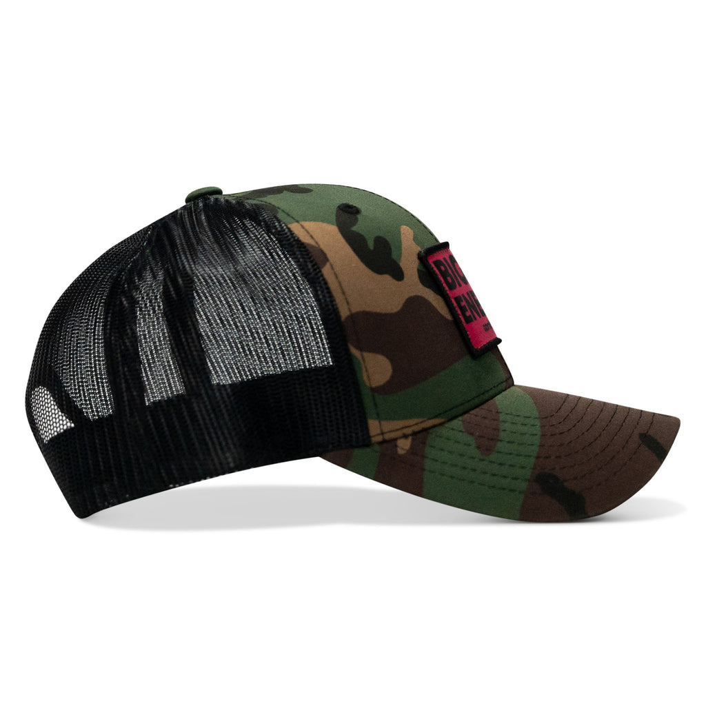 Big Tit Energy Pink Patch Snapback Hat