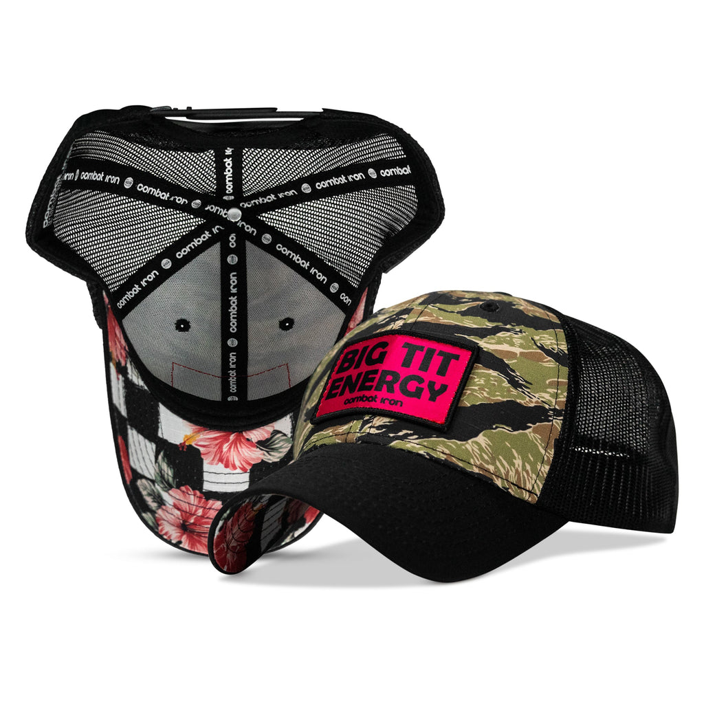 Big Tit Energy Pink Patch - Original Ripstop Snapback Hat