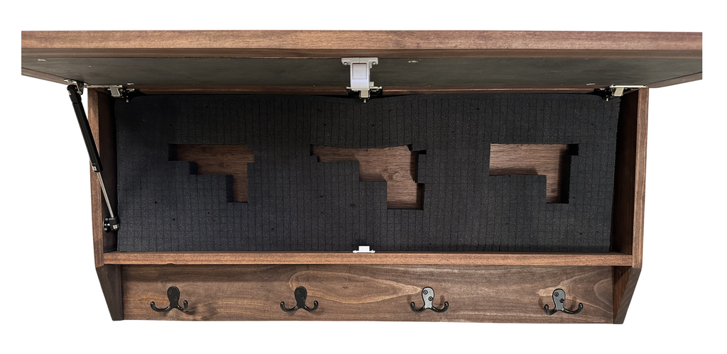 Coat Rack Hidden Gun Storage - Tree of Life