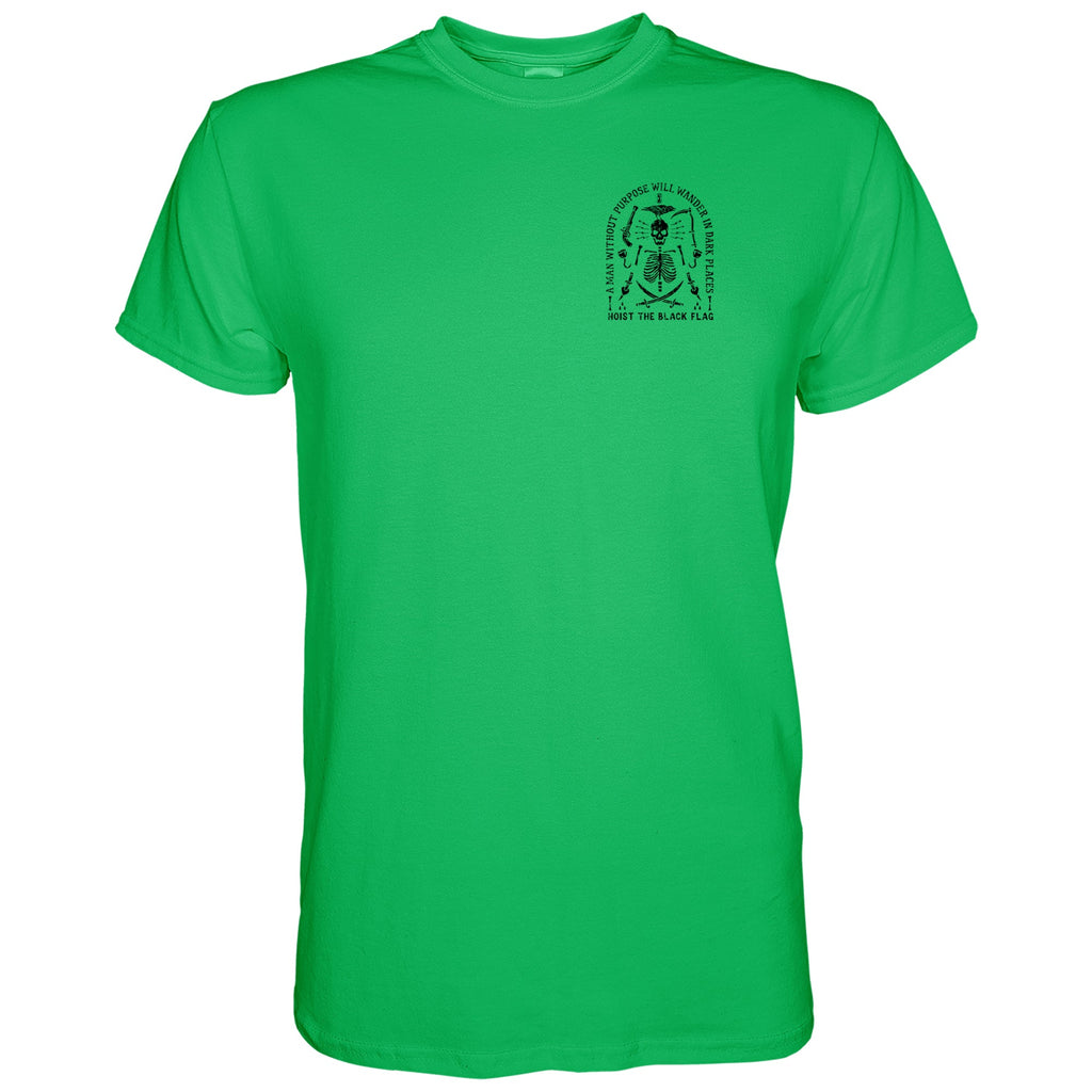 Hoist the Black Flag Skull & Bones Men's T-Shirt