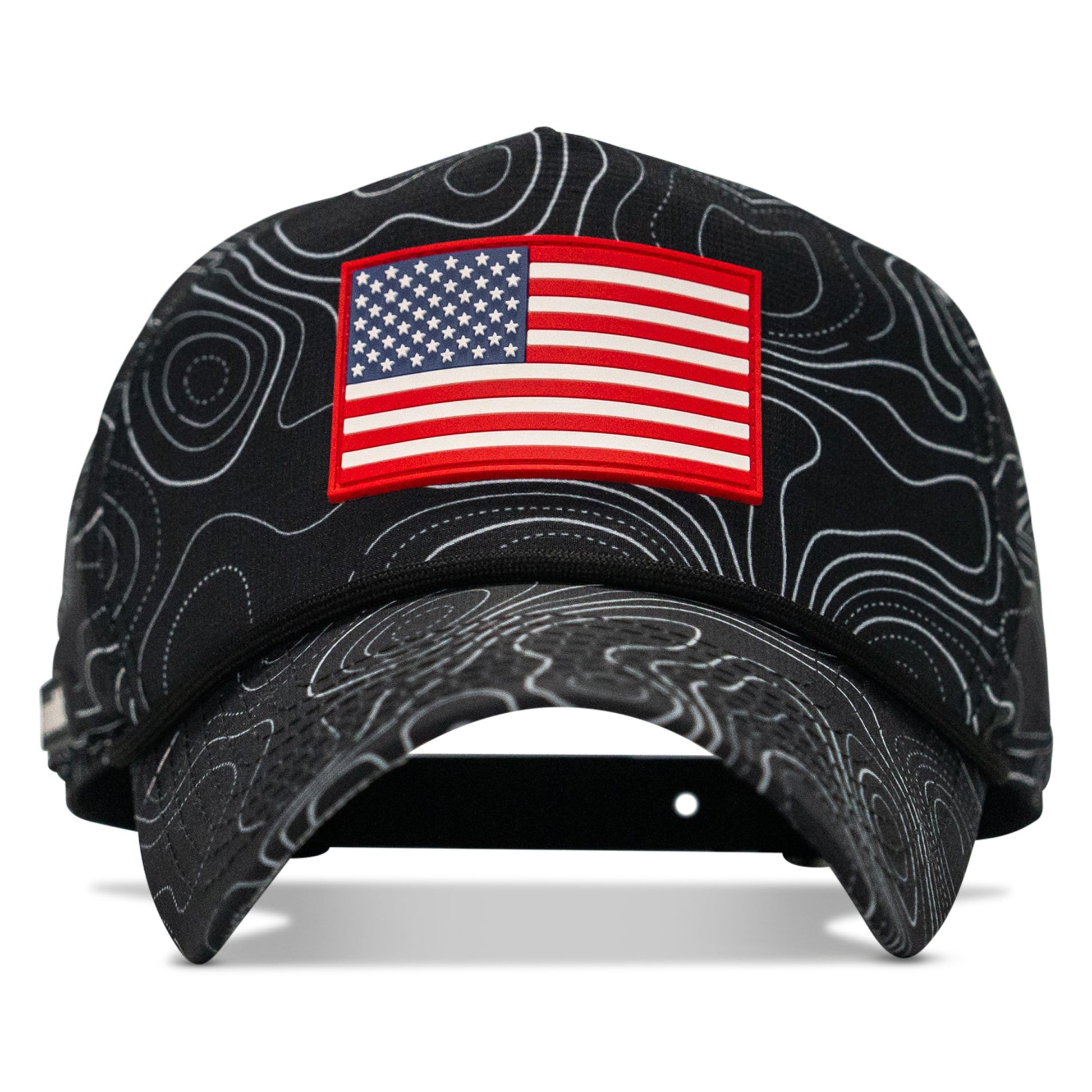 American Flag PVC Waterproof Weekender Snapback
