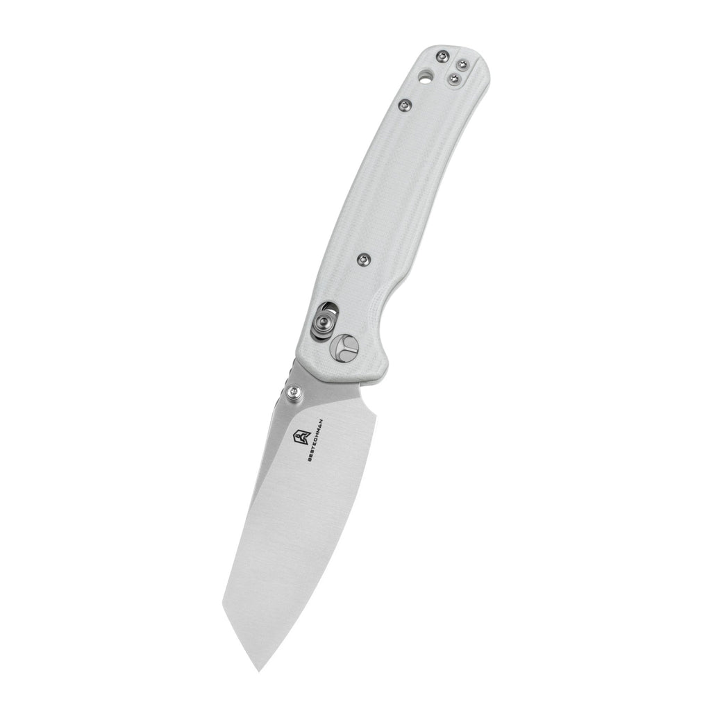 Bestech Cicada's Wing Folding Knife - 10Cr15CoMoV Blade B-Lock White